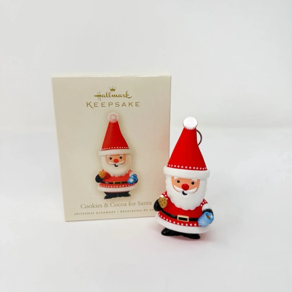 Hallmark 2008 Cookies & Cocoa for Santa Keepsake Christmas Ornament w Box